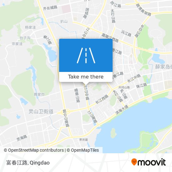 富春江路 map