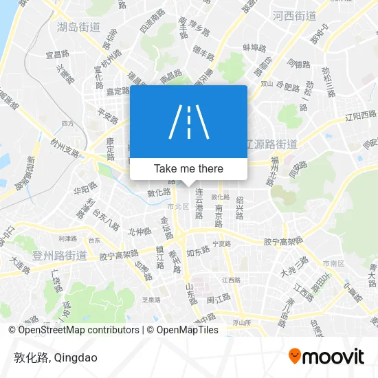 敦化路 map