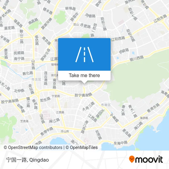 宁国一路 map