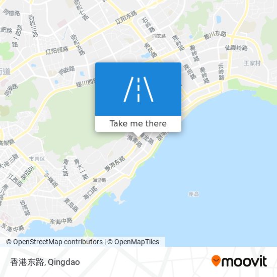 香港东路 map