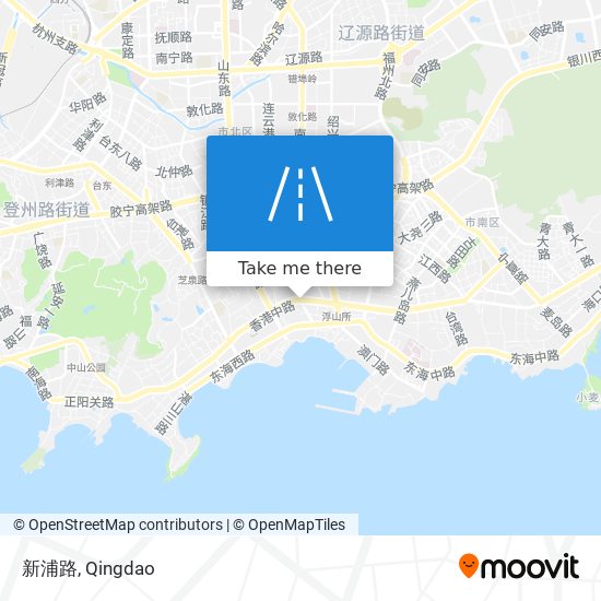 新浦路 map