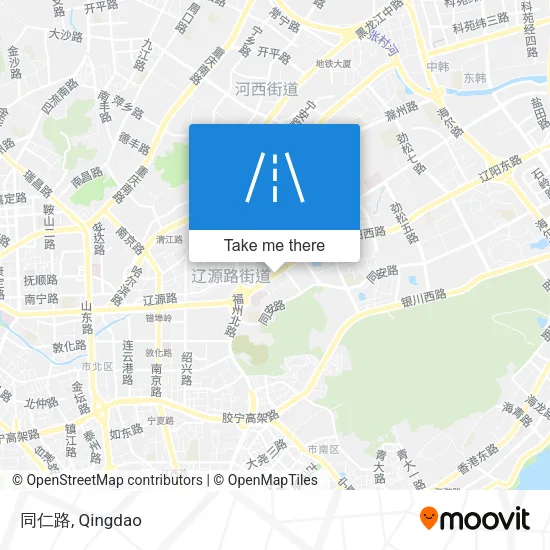 同仁路 map