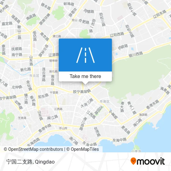 宁国二支路 map