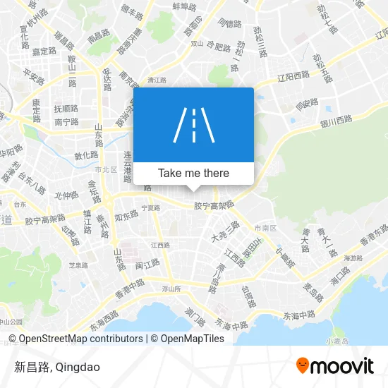 新昌路 map