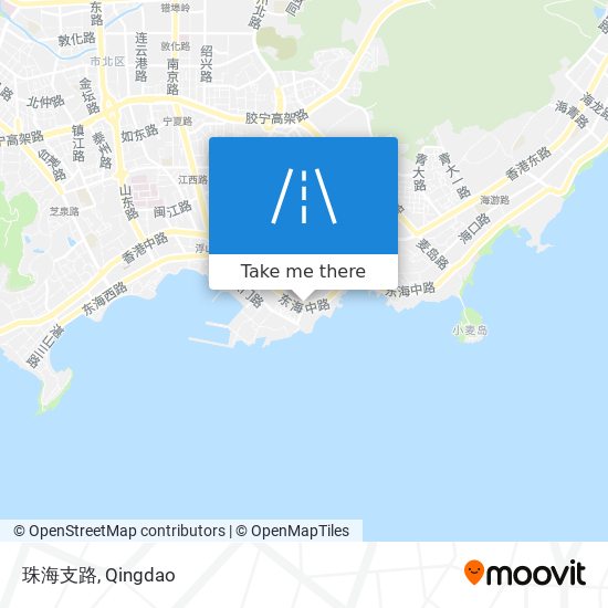 珠海支路 map