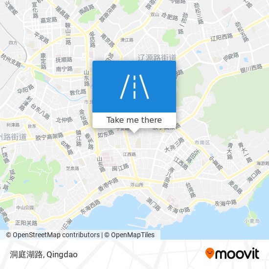 洞庭湖路 map