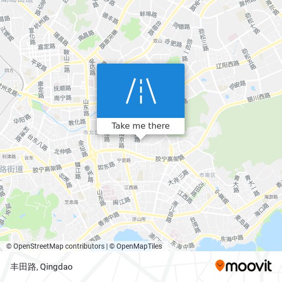 丰田路 map