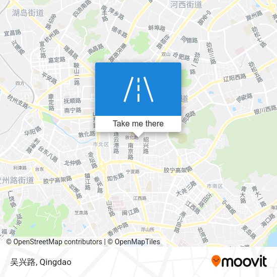 吴兴路 map