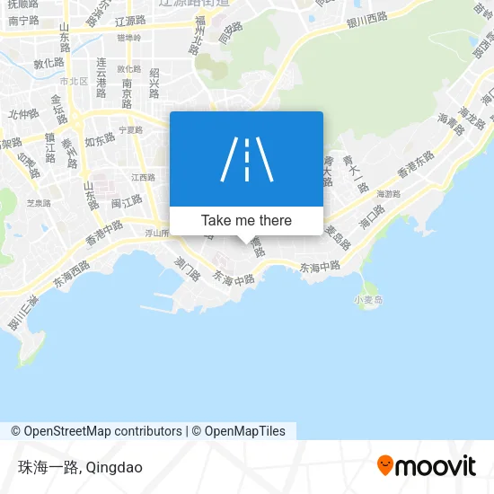 珠海一路 map