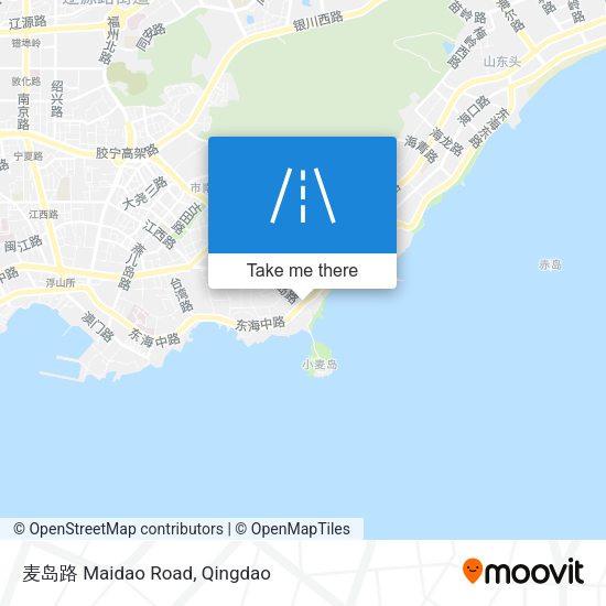麦岛路 Maidao Road map