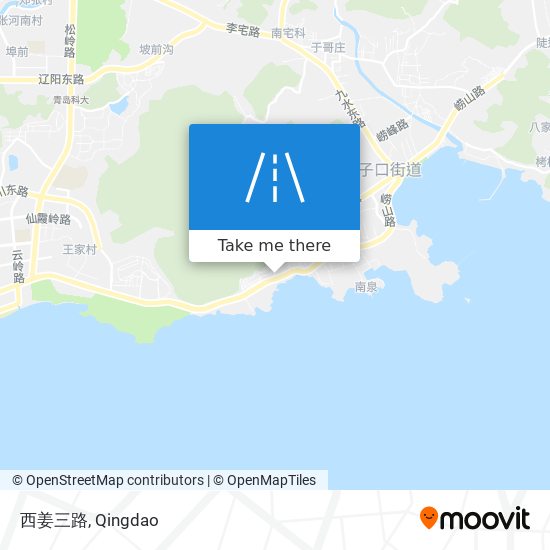 西姜三路 map