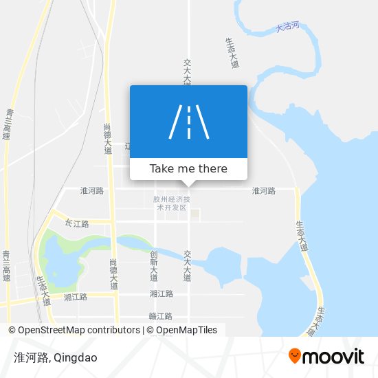 淮河路 map