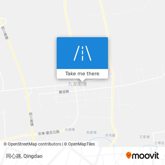 同心路 map