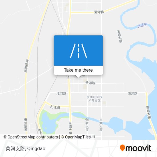黄河支路 map