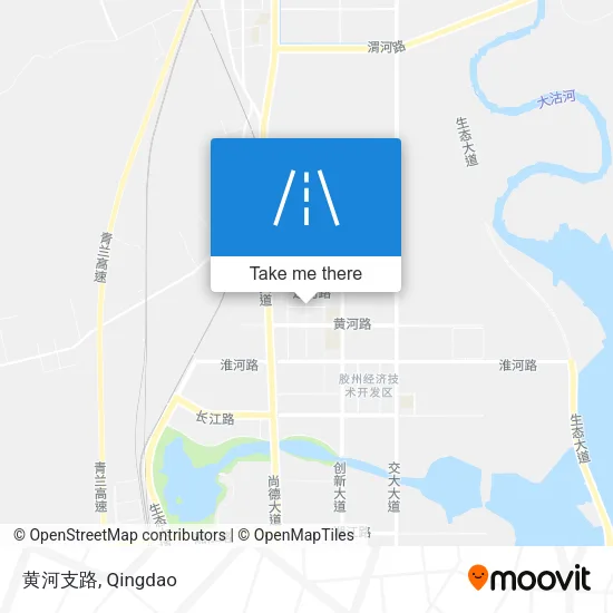 黄河支路 map