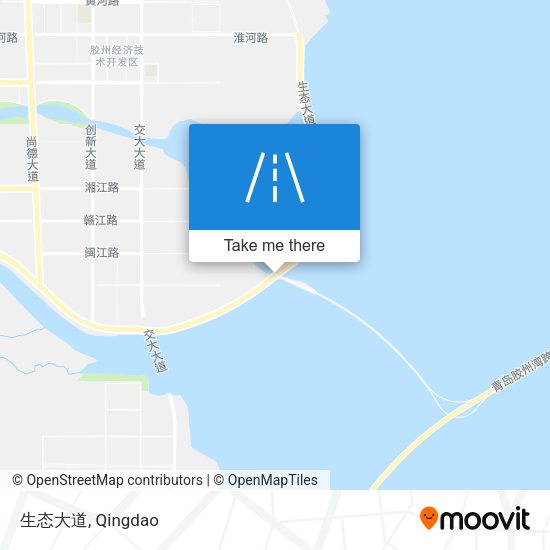生态大道 map