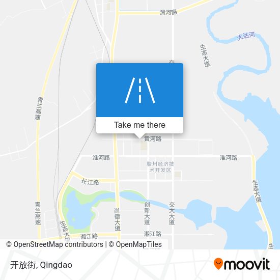 开放街 map