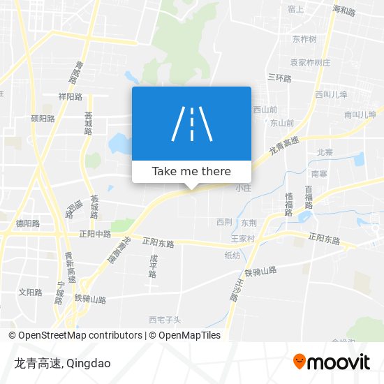 龙青高速 map