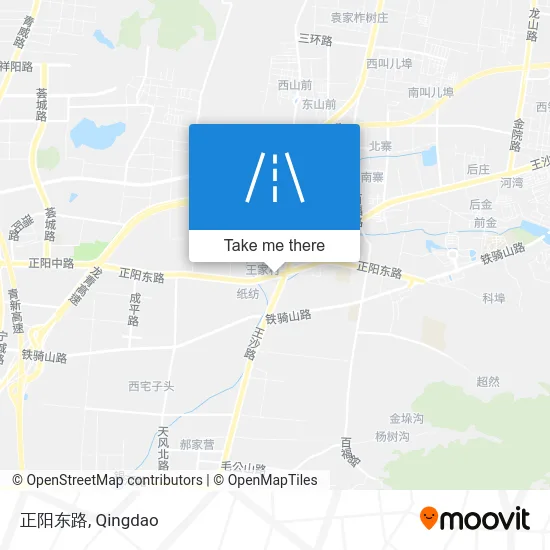 正阳东路 map
