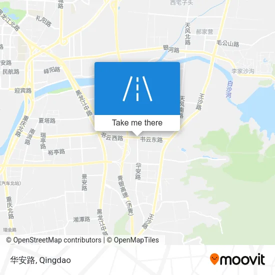 华安路 map