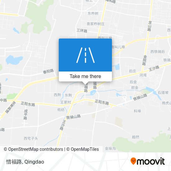 惜福路 map