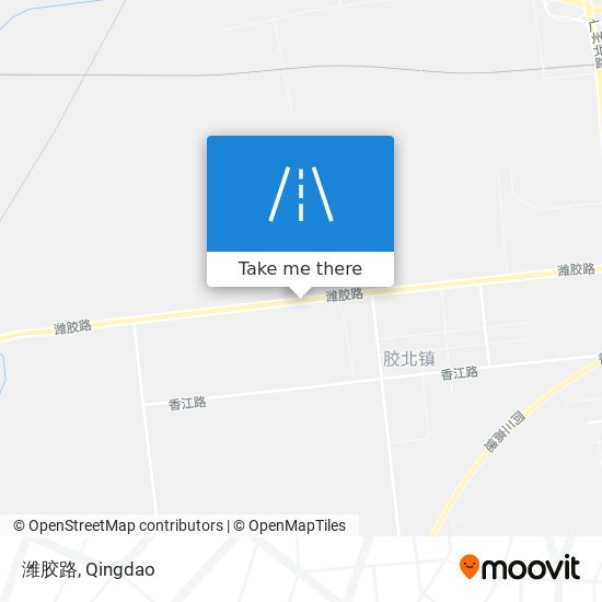 潍胶路 map