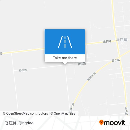 香江路 map