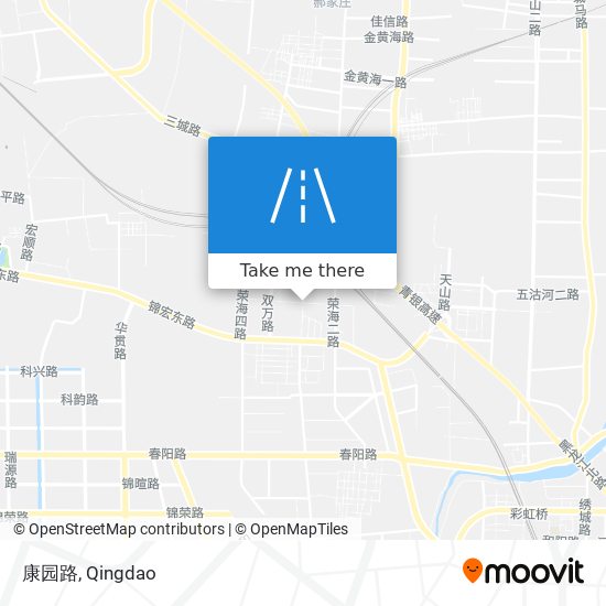 康园路 map