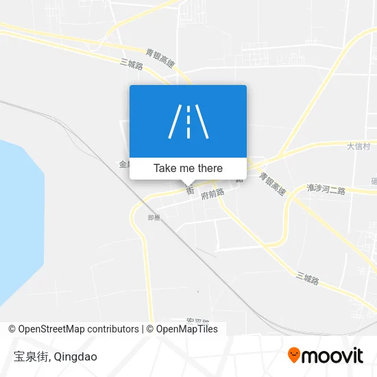 宝泉街 map
