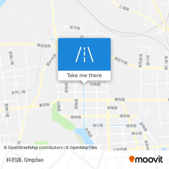 科韵路 map