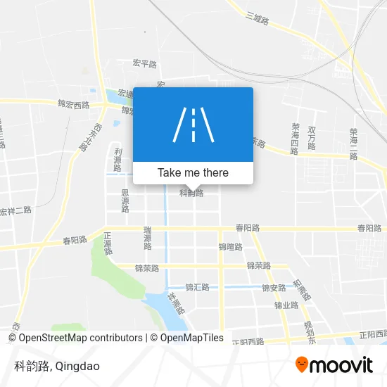 科韵路 map