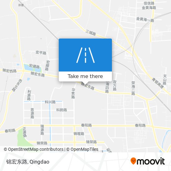 锦宏东路 map