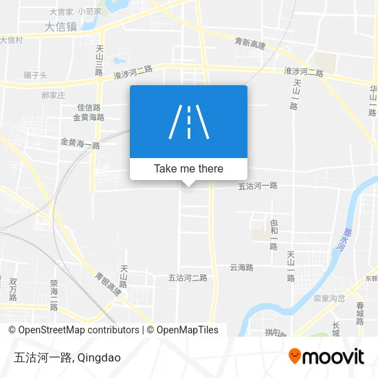 五沽河一路 map
