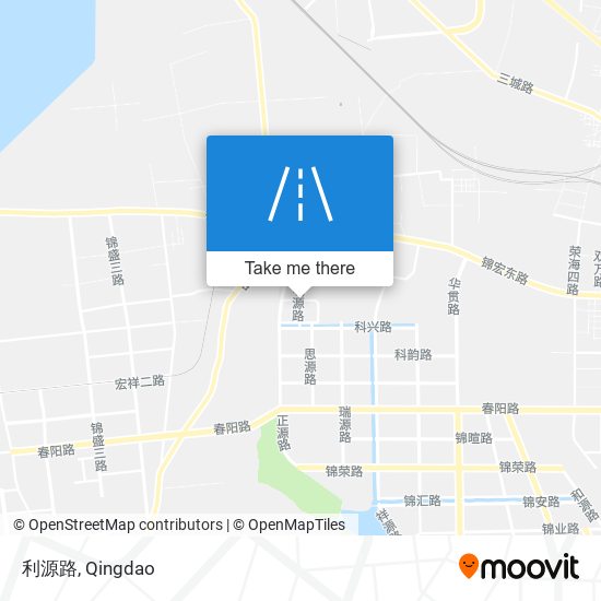 利源路 map