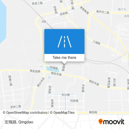 宏顺路 map