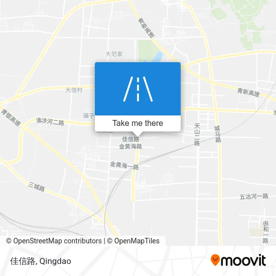 佳信路 map