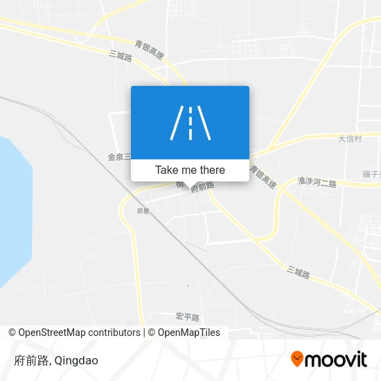 府前路 map