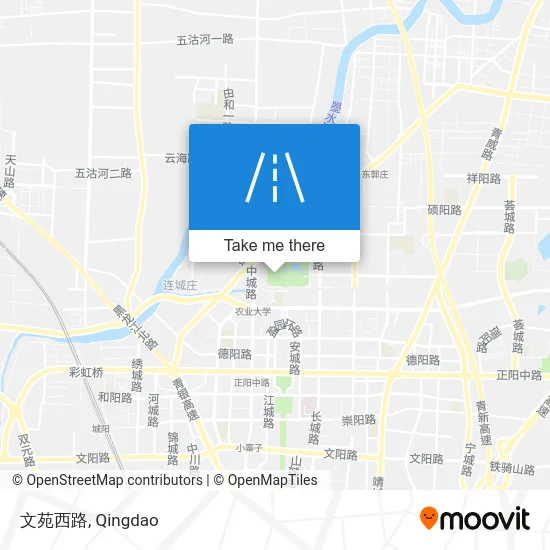文苑西路 map