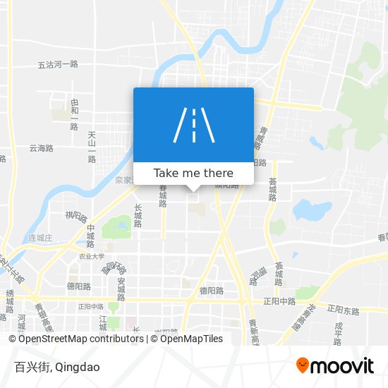 百兴街 map