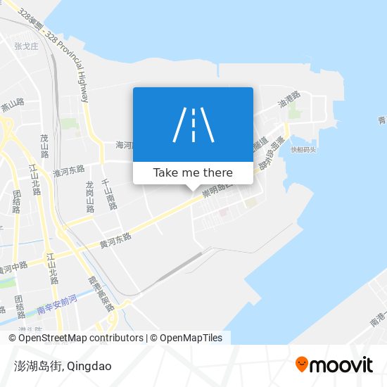 澎湖岛街 map