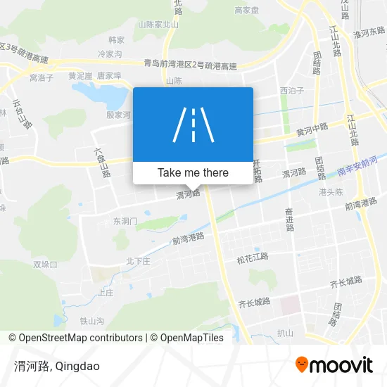 渭河路 map