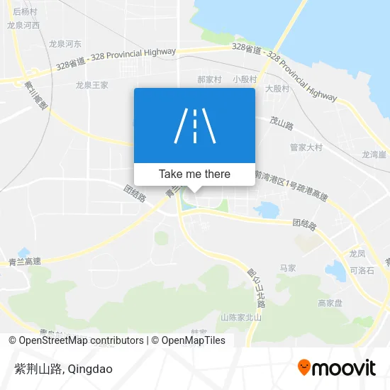 紫荆山路 map