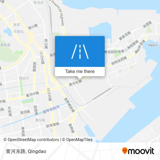 黄河东路 map