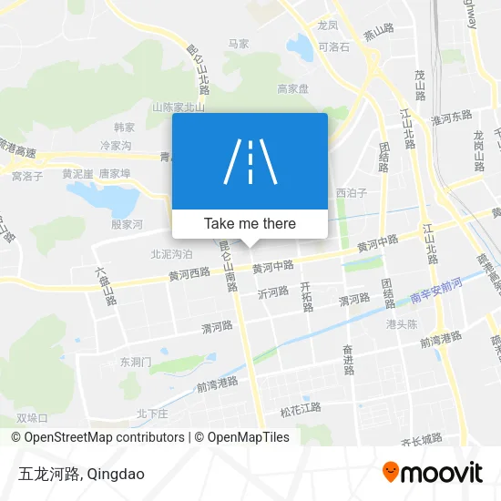 五龙河路 map