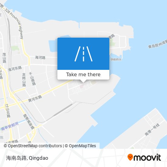 海南岛路 map