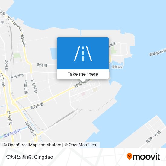 崇明岛西路 map