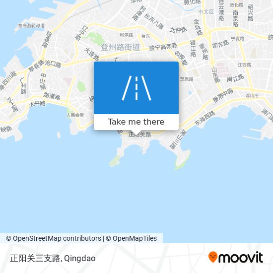 正阳关三支路 map