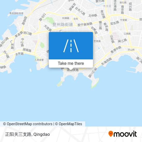 正阳关三支路 map