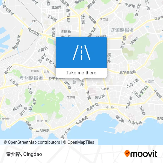泰州路 map