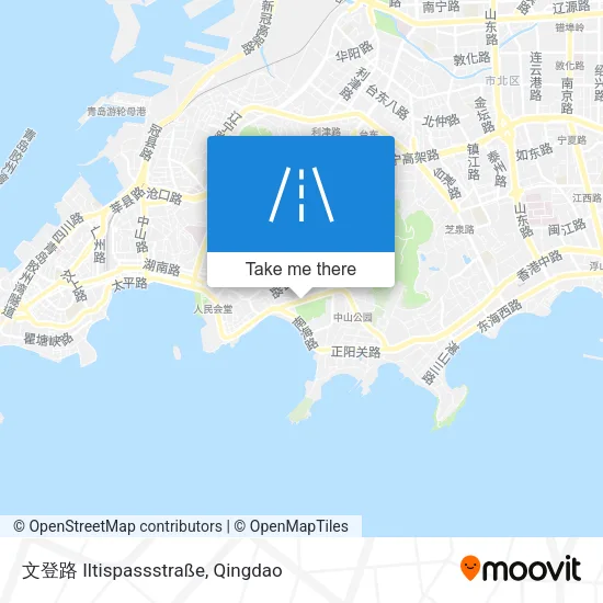 文登路 Iltispassstraße map